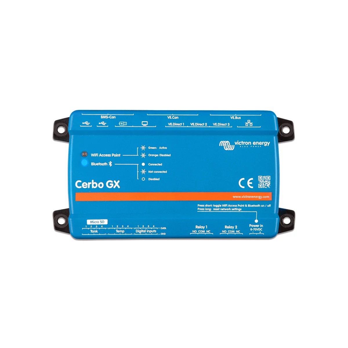Dispositivo GX Victron Energy Cerbo GX con Bluetooth — foto 2 de 2