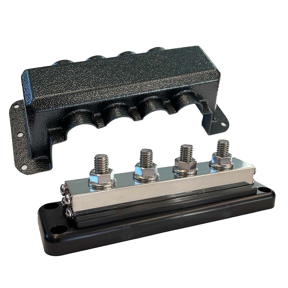 Barra bus Victron Energy 600 A 4 polos con tapa