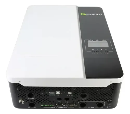 Inversor off-grid Growatt SPF 3500 ES con MPPT 3,5 kW 48 V