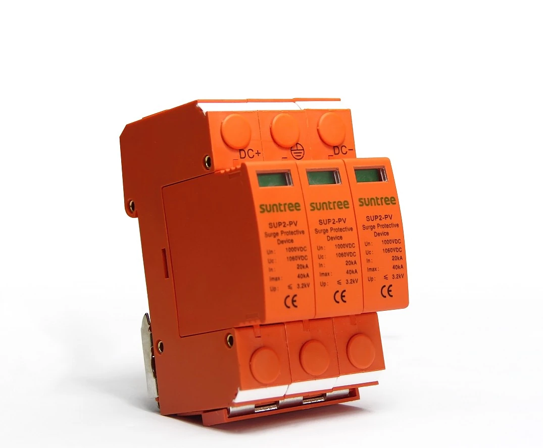 Descargador de sobretensiones CC Tipo II Suntree SUP2-PV 40 kA 1.000 V