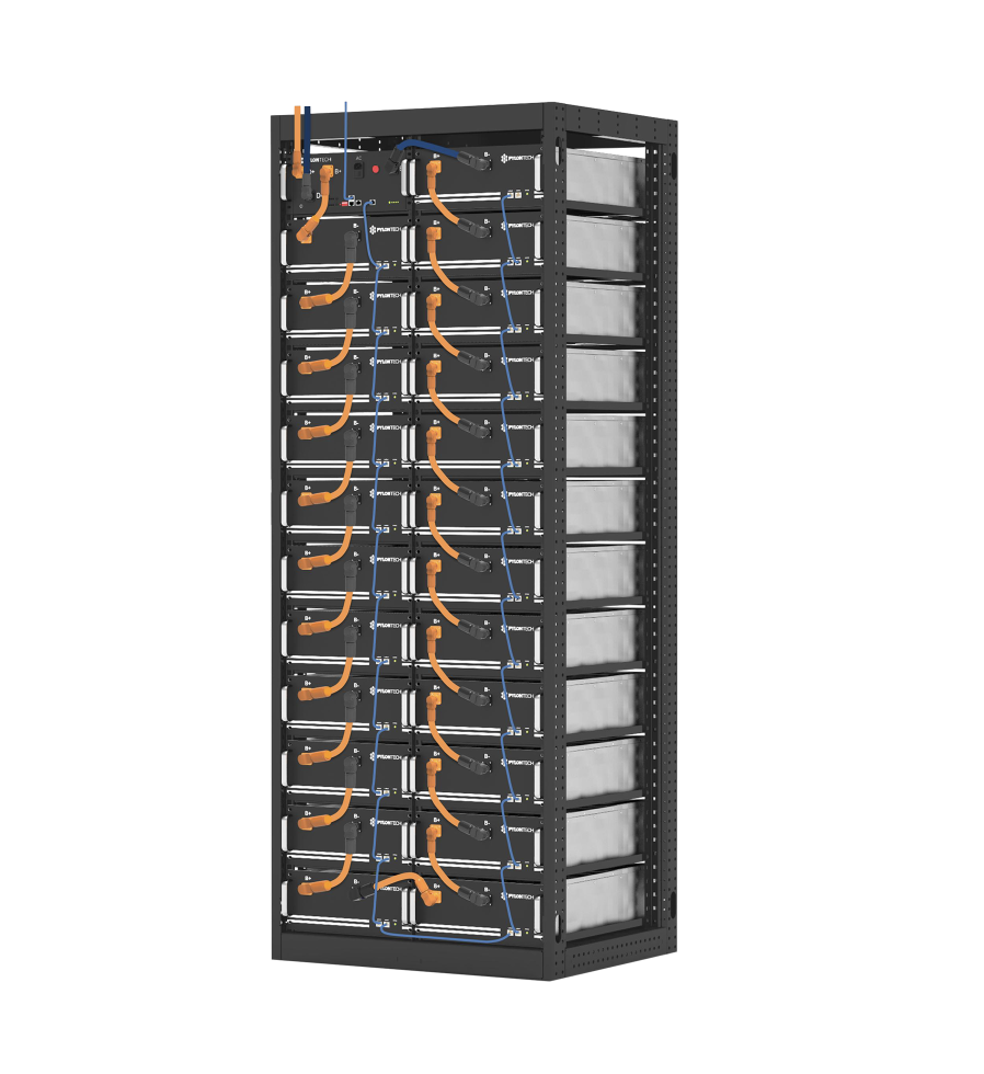 Rack Pylontech para 25 baterías del sistema Power Cube M1C
