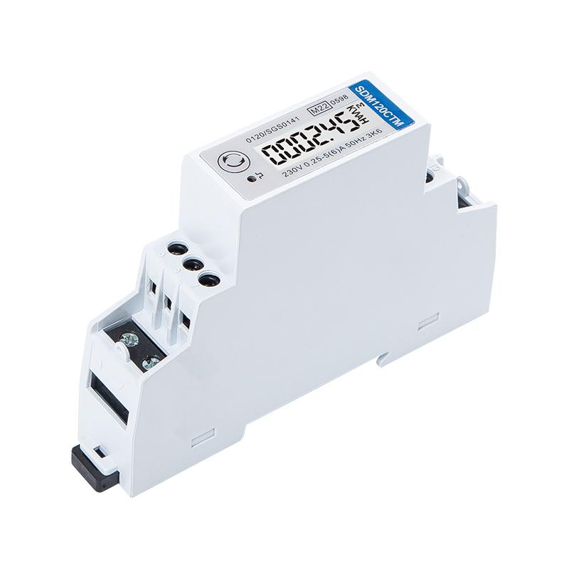 Medidor de energía monofásico con transformadores Growatt SPM-CT-E 100 A