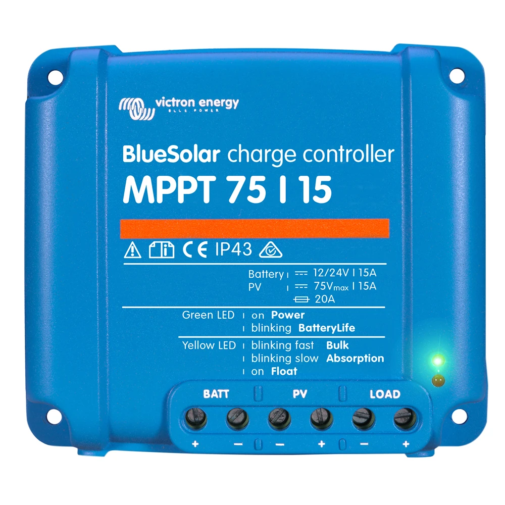 Regulador de carga Victron Energy BlueSolar MPPT 75/15 15 A 12/24 V