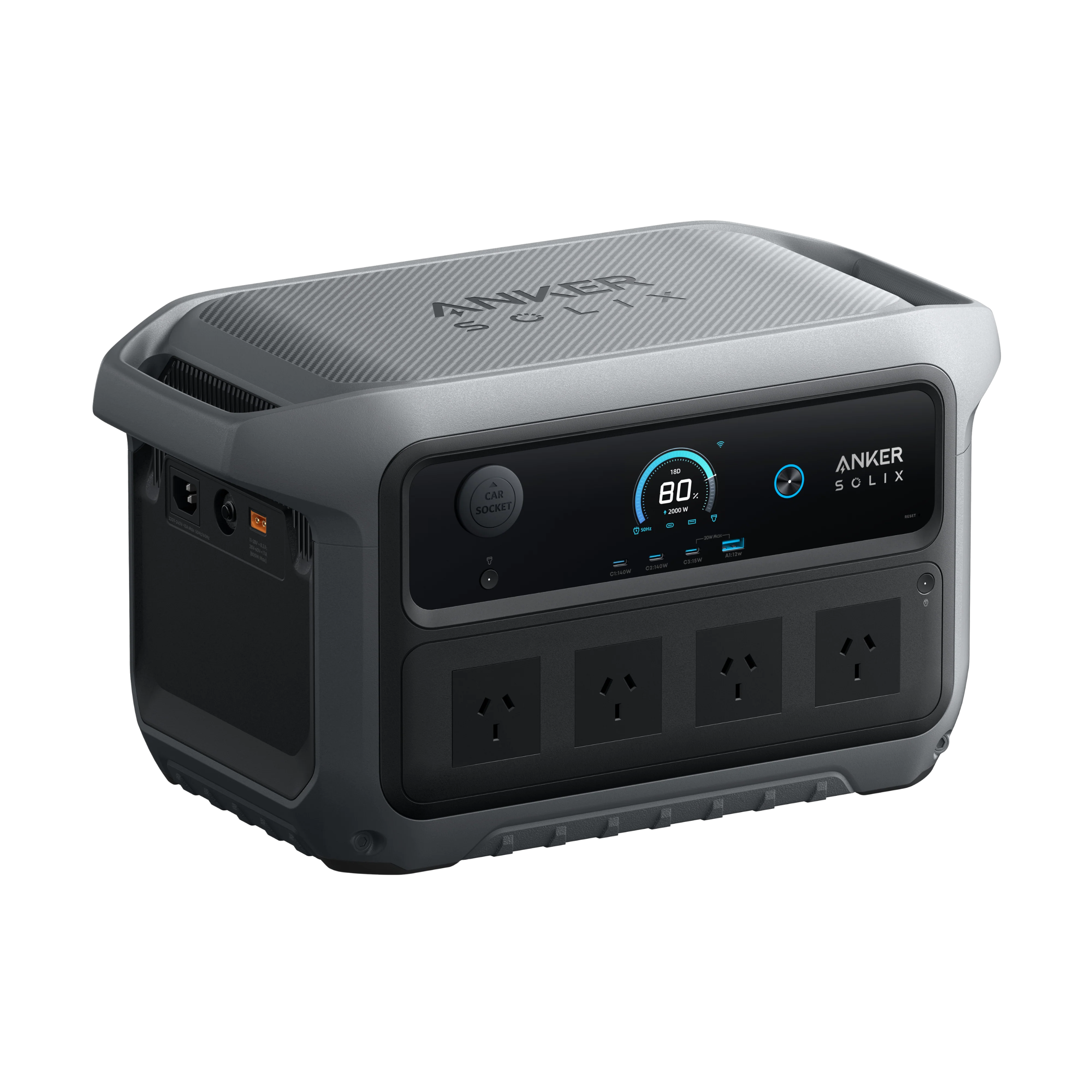 Estación de energía portátil Anker Solix C2000 Gen 2 2.048 Wh 2,4 kW
