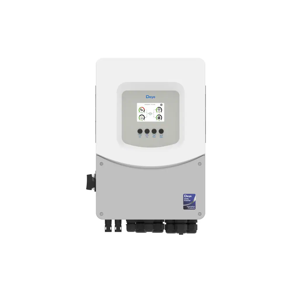 Inversor on-grid trifásico Deye SUN-6K-G06P3-EU-BM2-P1 6 kW 220/380 V
