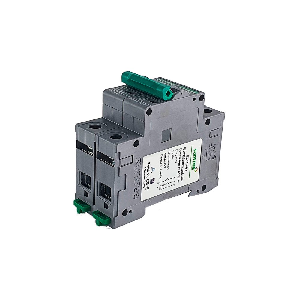 Interruptor termomagnético de CC Suntree SL7-63 2 polos 20 A 500 V