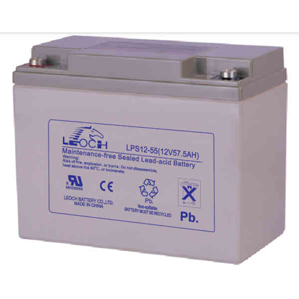 Batería de plomo AGM Leoch LPS12-55 57,5 Ah 12 V