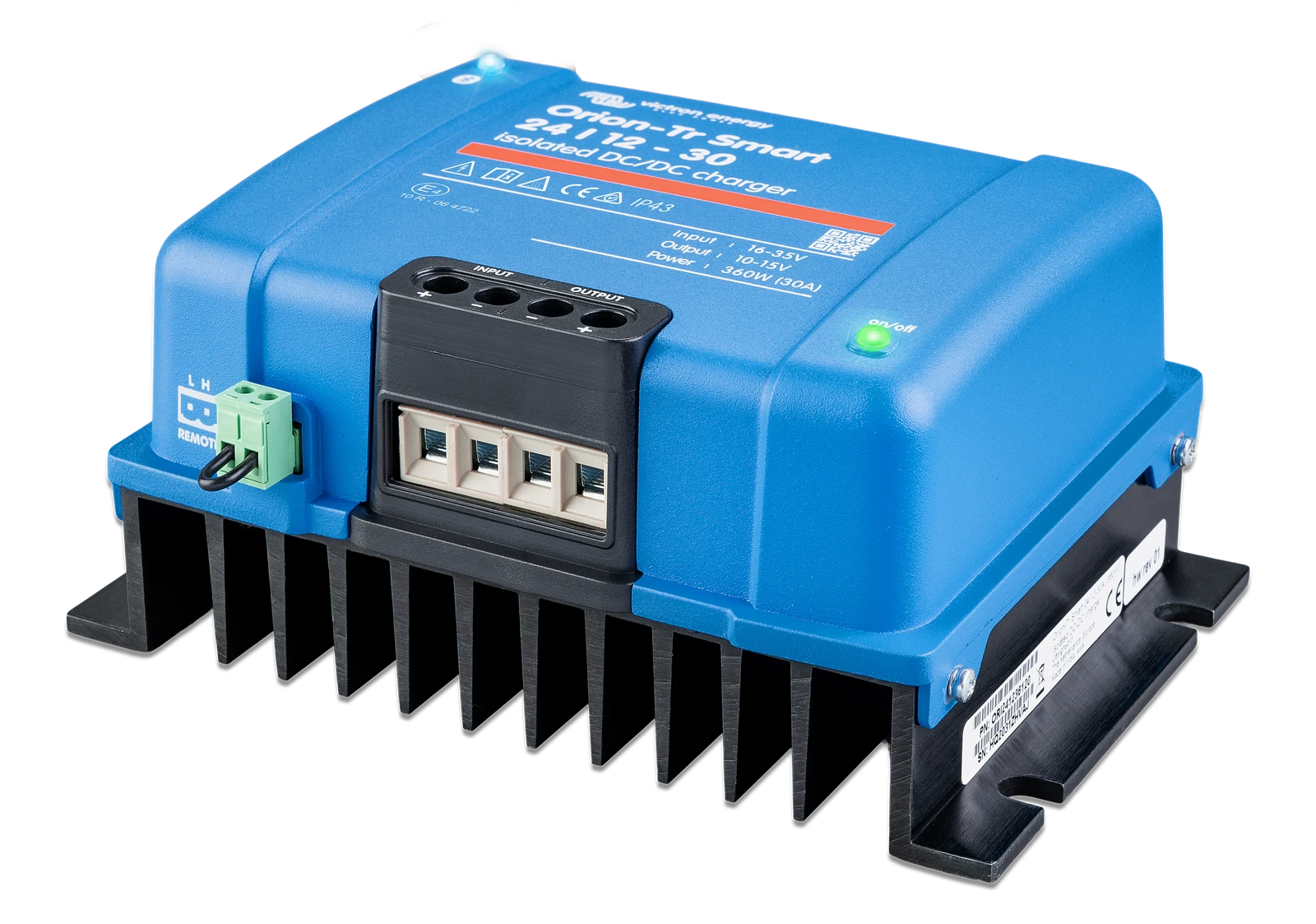 Cargador DC/DC aislado Victron Energy Orion-Tr Smart 360 W 30 A 24 V