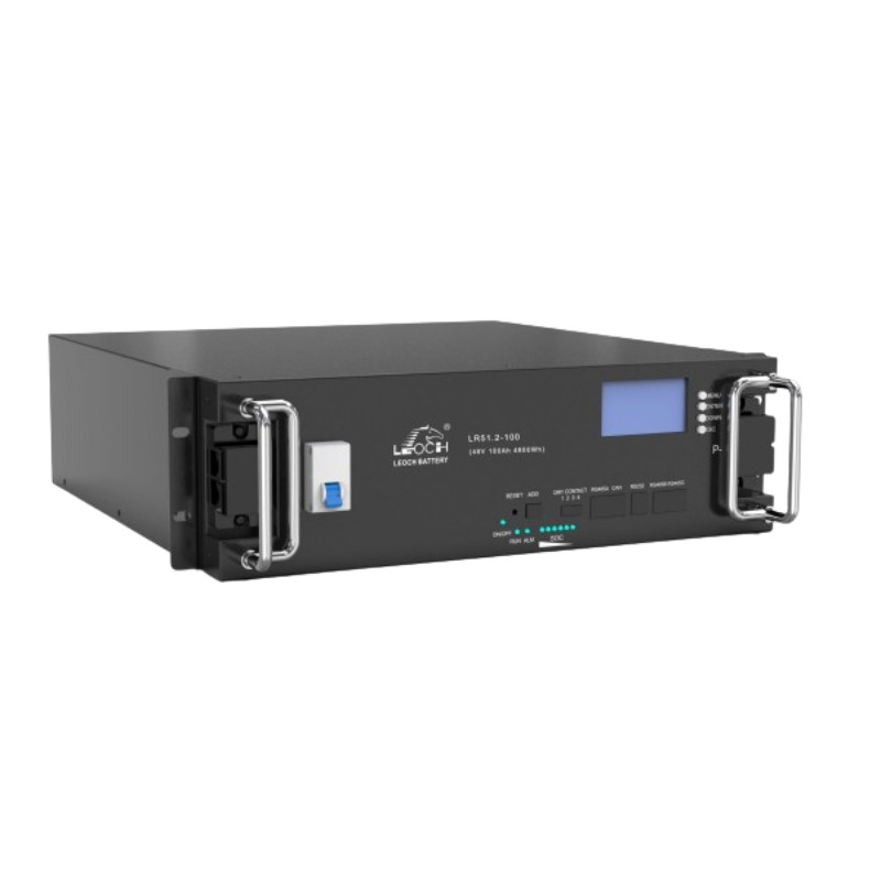 Batería de litio Leoch LR51.2-100 100 Ah rackeable 5,12 kWh 51,2 V