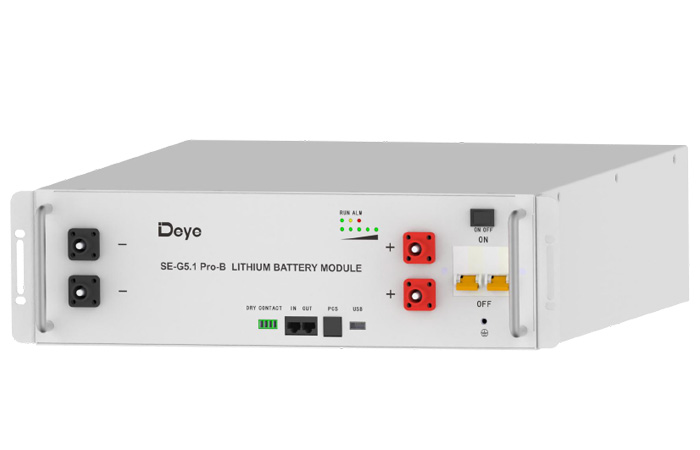 Batería de litio Deye SE-G5.1-PRO-B rackeable 5,12 kWh