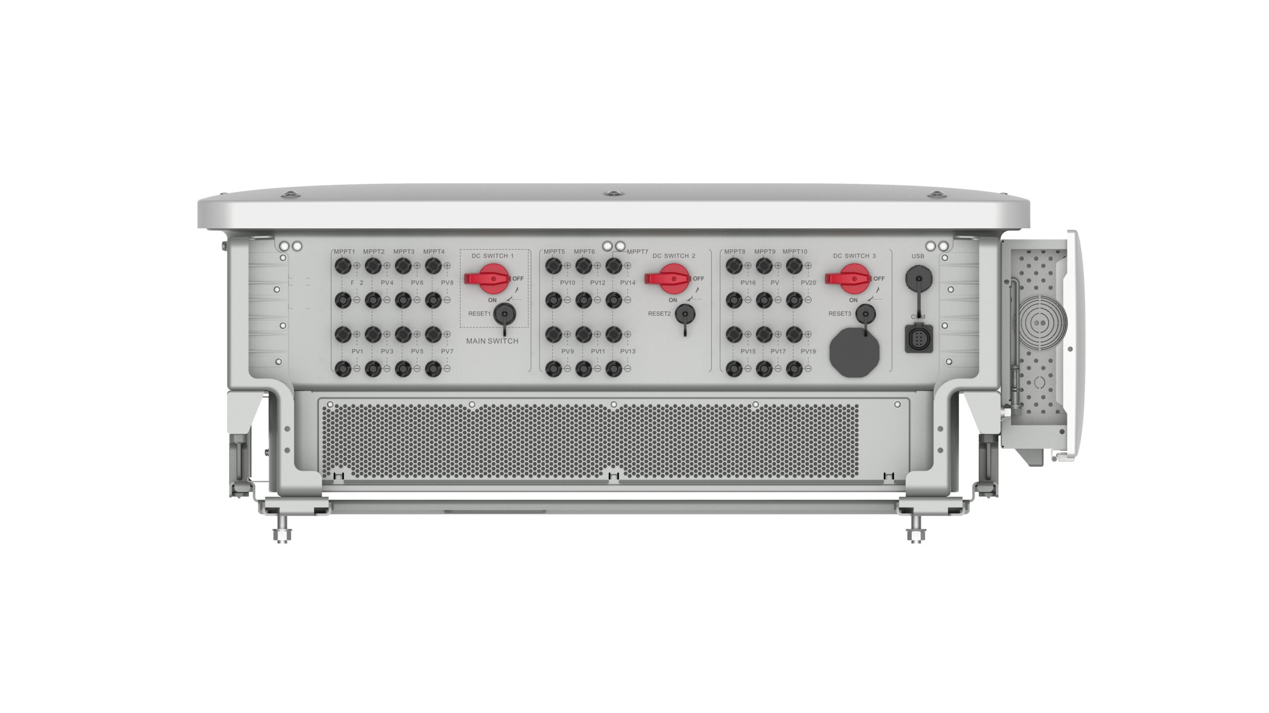 Inversor on-grid Huawei SUN2000-115KTL-M2 trifásico 10 MPPT 115 kW 400 V — foto 3 de 5
