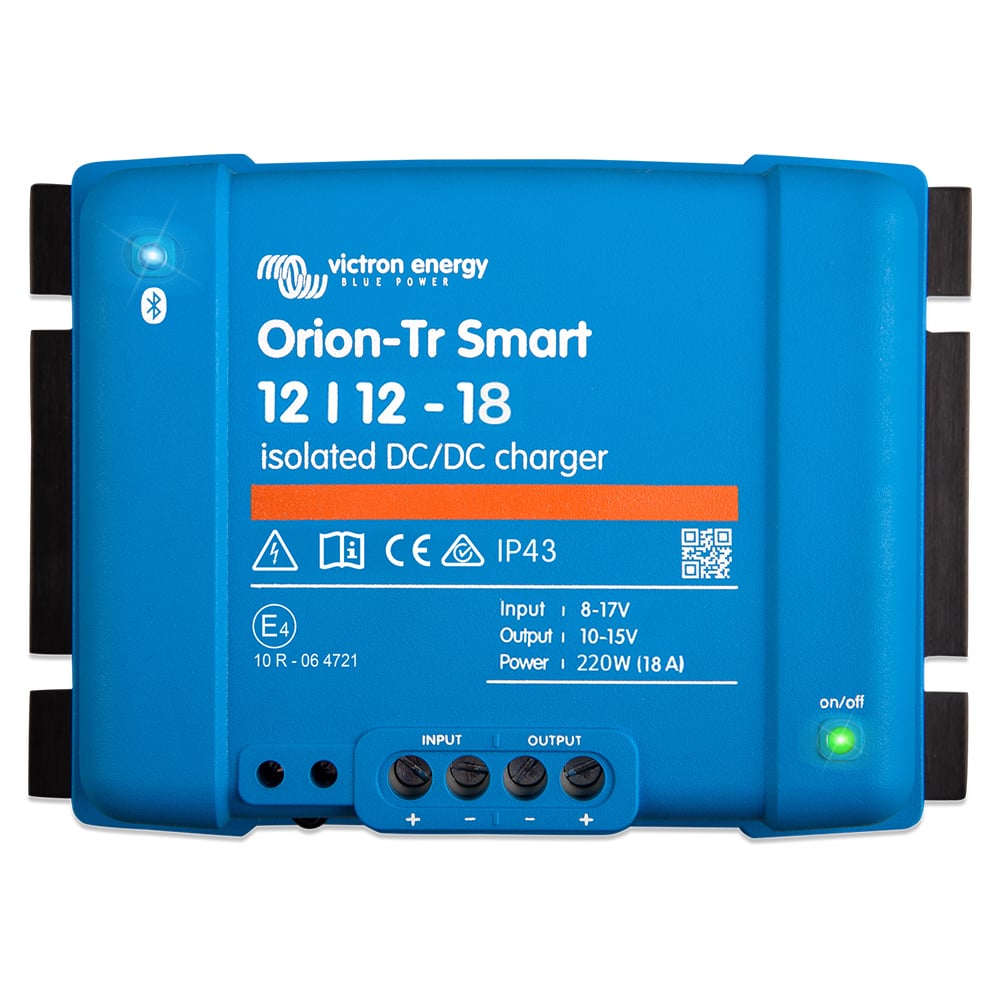 Cargador DC/DC aislado Victron Energy Orion-Tr Smart 220 W 18 A 12 V