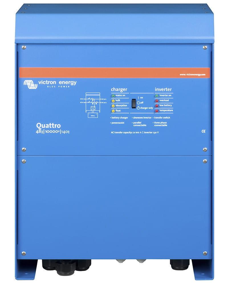 Inversor cargador Victron Energy Quattro 10000 VA 140-100 A 8 kW 48 V