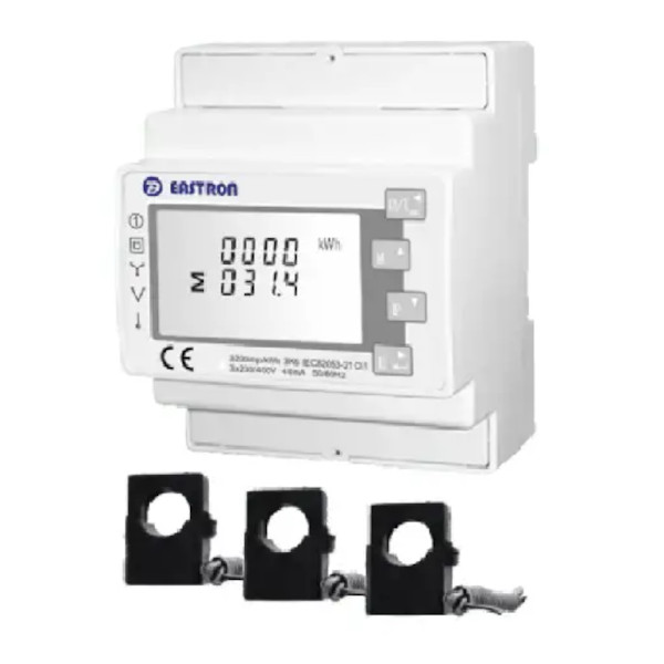 Medidor de energía Eastron SDM 630 Modbus CT V2 para Deye 100 A — foto 3 de 3