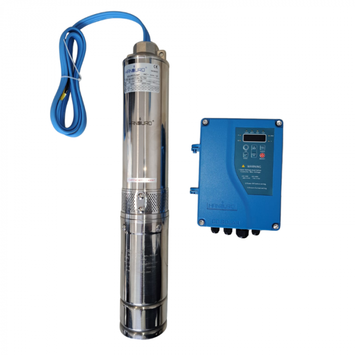 Bomba solar sumergible Handuro HD-4SC7 72 V DC 750 W