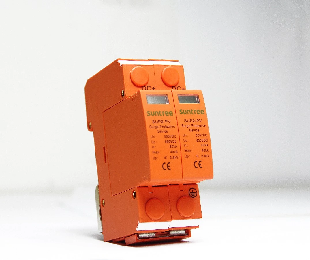 Descargador de sobretensiones CC Tipo II Suntree SUP2-PV 40 kA 500 V