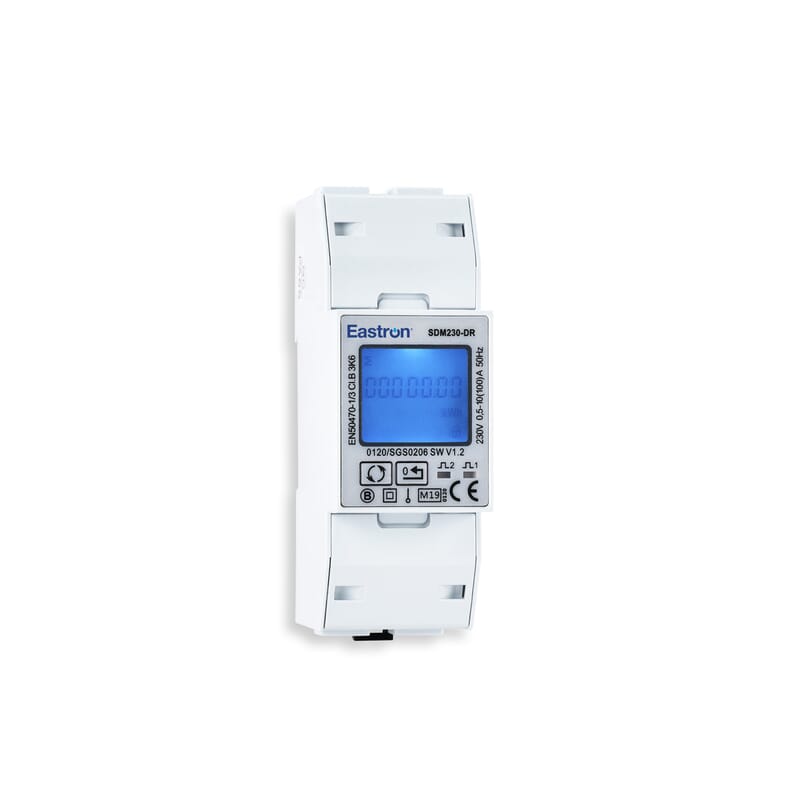 Medidor de energía monofásico Growatt SPM-E Eastron SDM230 10 A 120 V